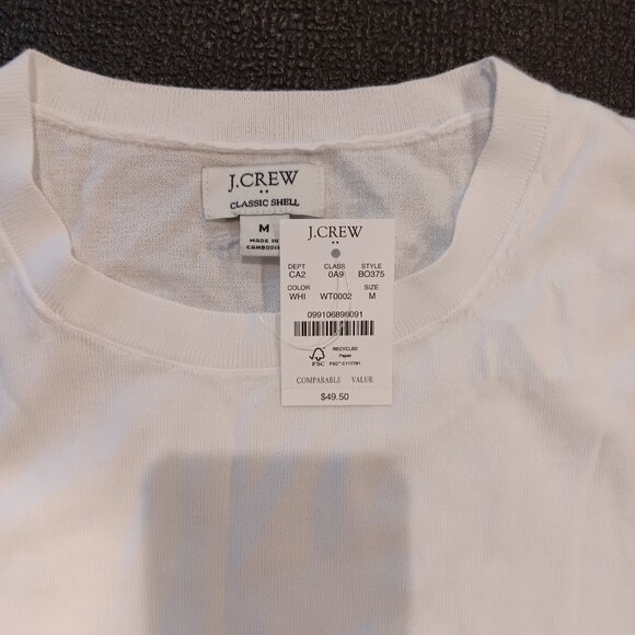 J.Crew classic shell (NWT) - Picture 2 of 2